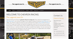Desktop Screenshot of chevronracing.com